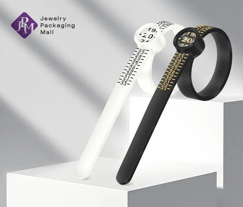 Misuratore Di Anelli - Strumento Per Misurare La Taglia Con Lente D'Ingrandimento, US 1-17 - Foto 11