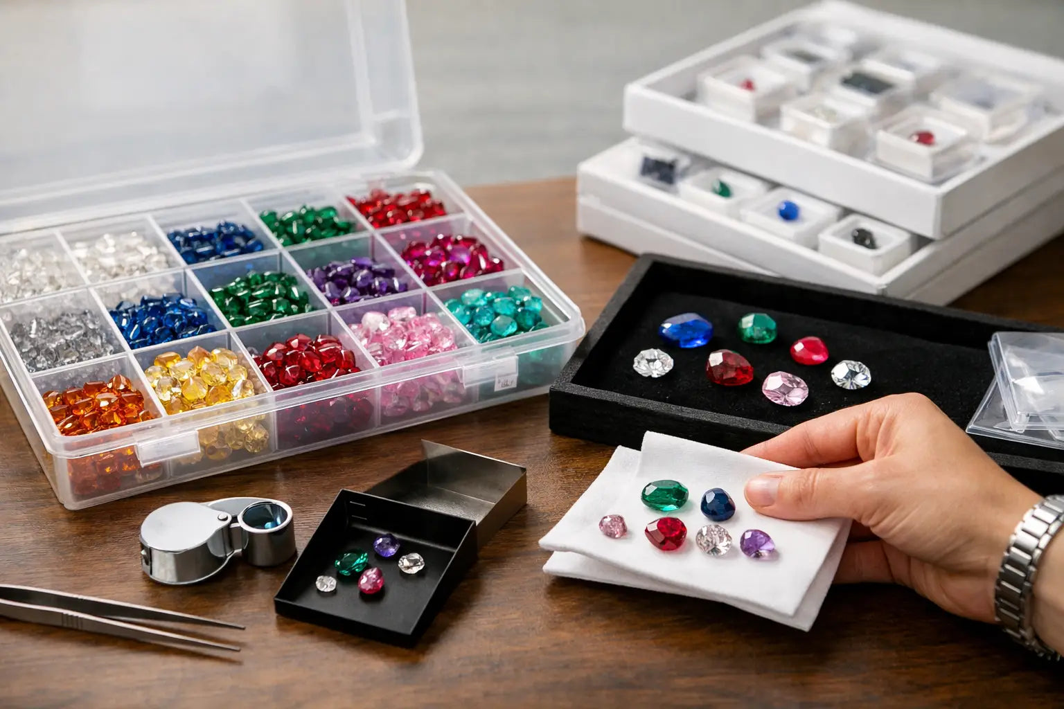 How to Organize Gemstone Inventory