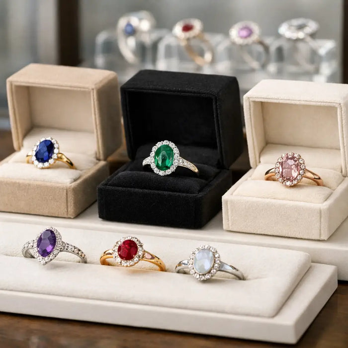 How to Display Gemstone Rings That Sell