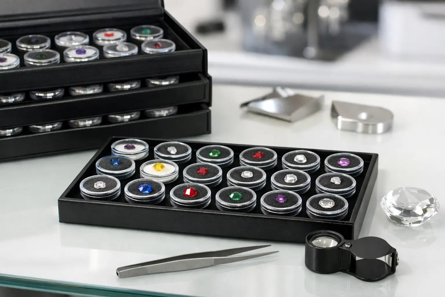 Gem Jar Storage for Dealers That Sells Better