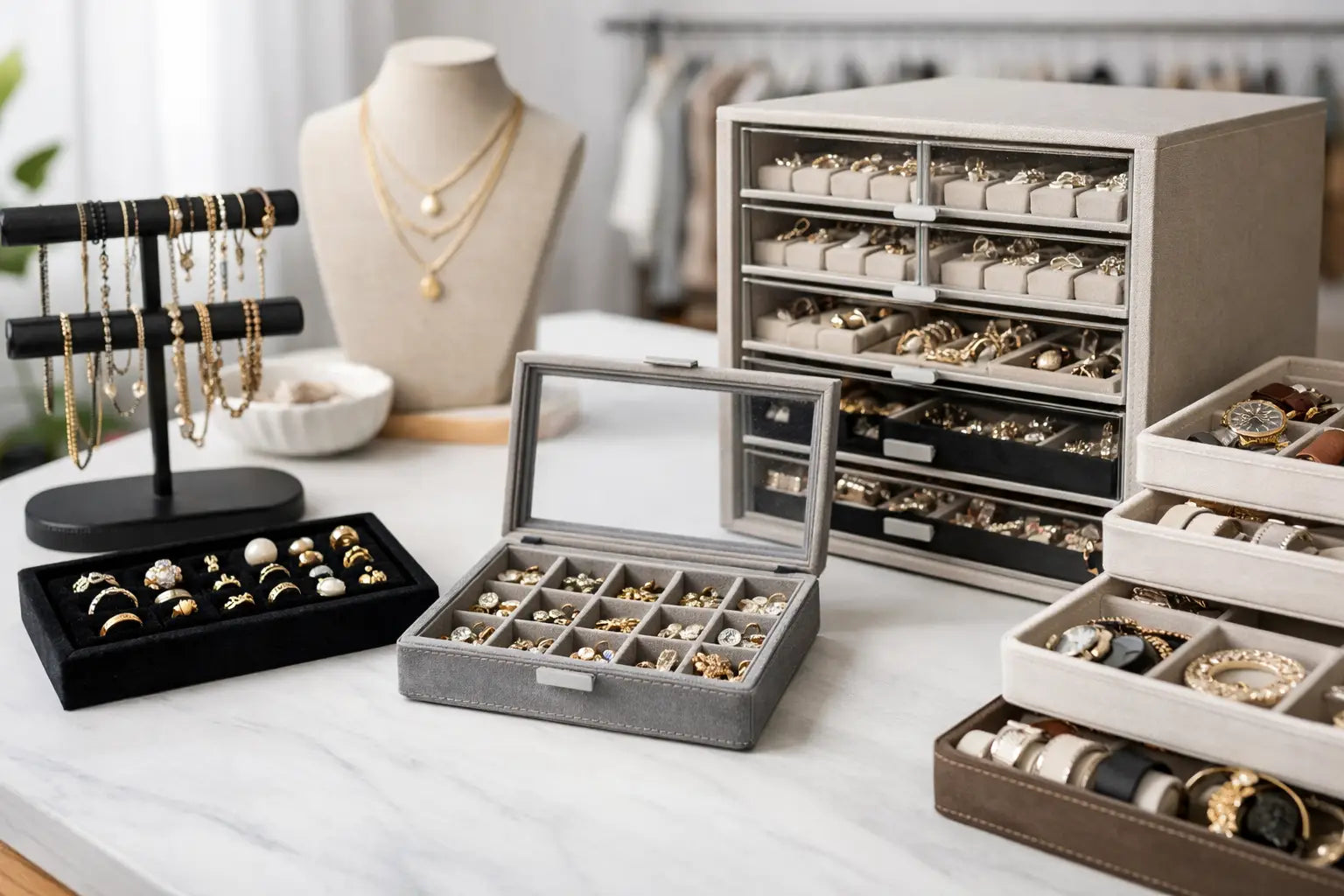 Jewelry Organizers for Inventory That Work