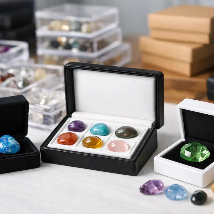 How to Buy Gemstone Display Boxes Wholesale