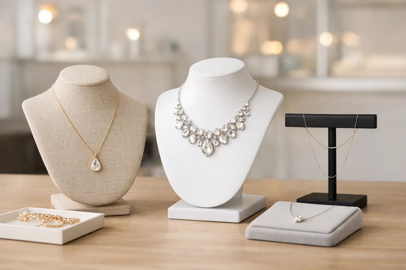 How to Choose Necklace Displays That Sell