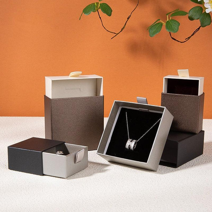 Elegance Redefined Cardboard Boxes（50pcs per pack） - Jewelry Packaging Mall