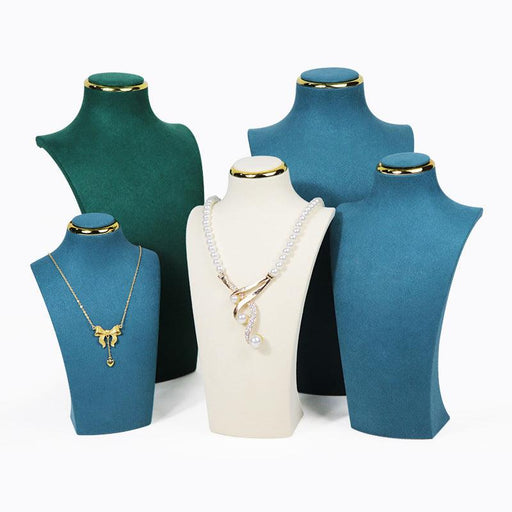 Fiber Fusion Necklace Busts - Jewelry Packaging Mall