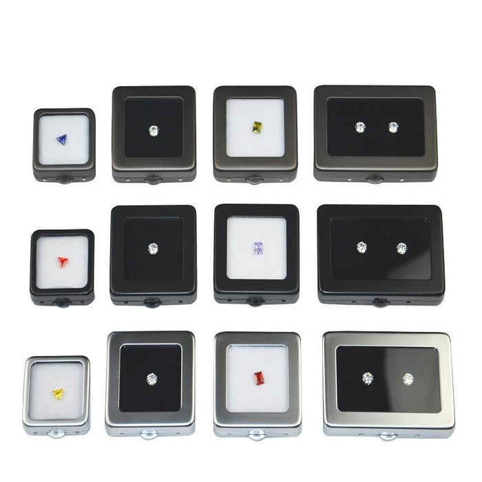 Push-Button Style Gem Box - Jewelry Packaging Mall