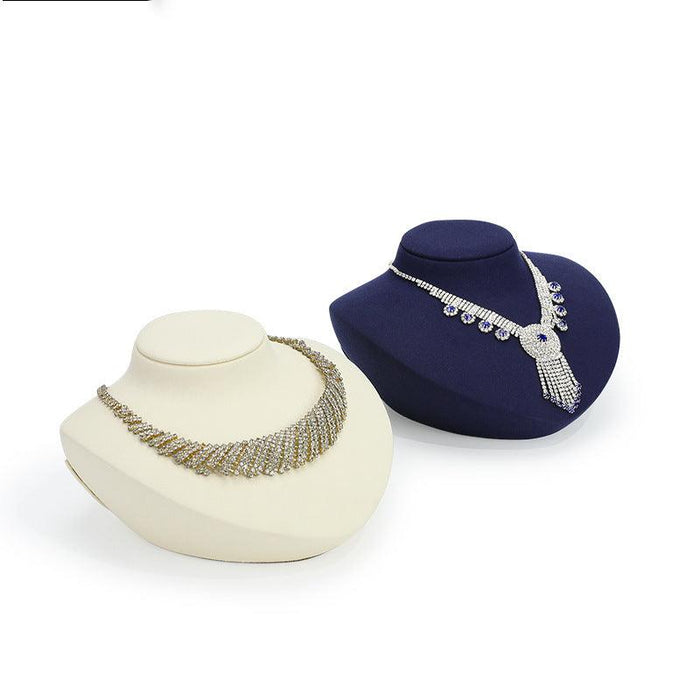 Premium Microfiber Necklace Busts - Jewelry Packaging Mall