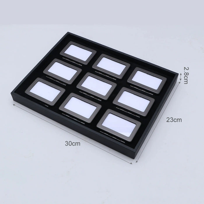 Metal Gestone Box Showcase Tray-JPM0302