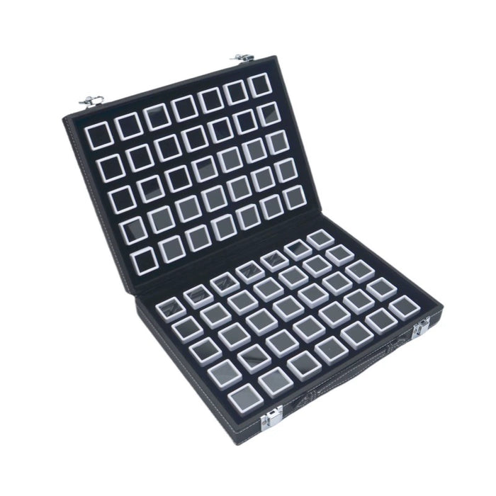 Gem Boxes Salesman Suitcase w/ Lock (Gem Boxes Included)-JPM0129