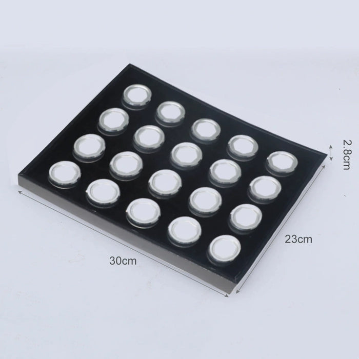 Metal Gestone Box Showcase Tray-JPM0302