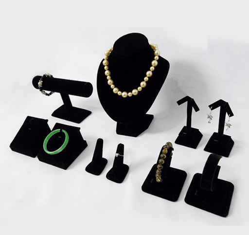Black Velvet Diaplay Collection - Jewelry Packaging Mall