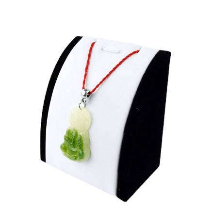 Black And White Necklace Display - Jewelry Packaging Mall