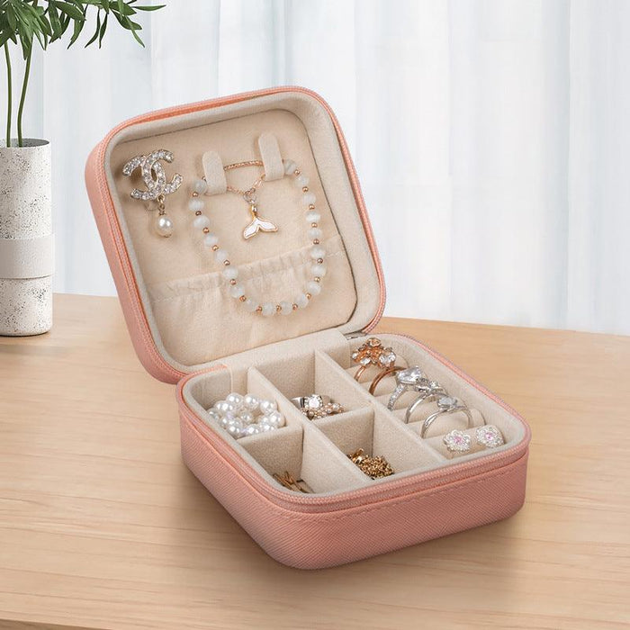 Easy Carry Zipper Travel Case (Various Color Available) - Jewelry Packaging Mall