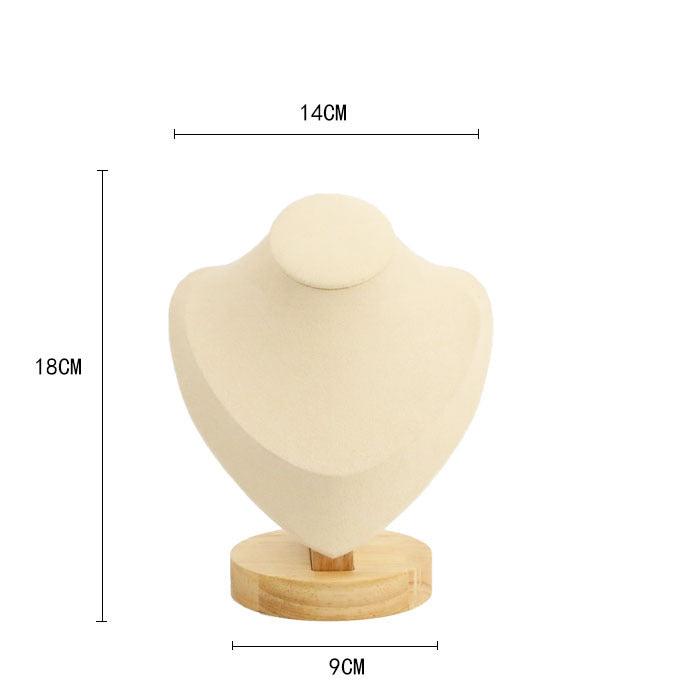 Fiber Elegance Necklace Busts - Jewelry Packaging Mall