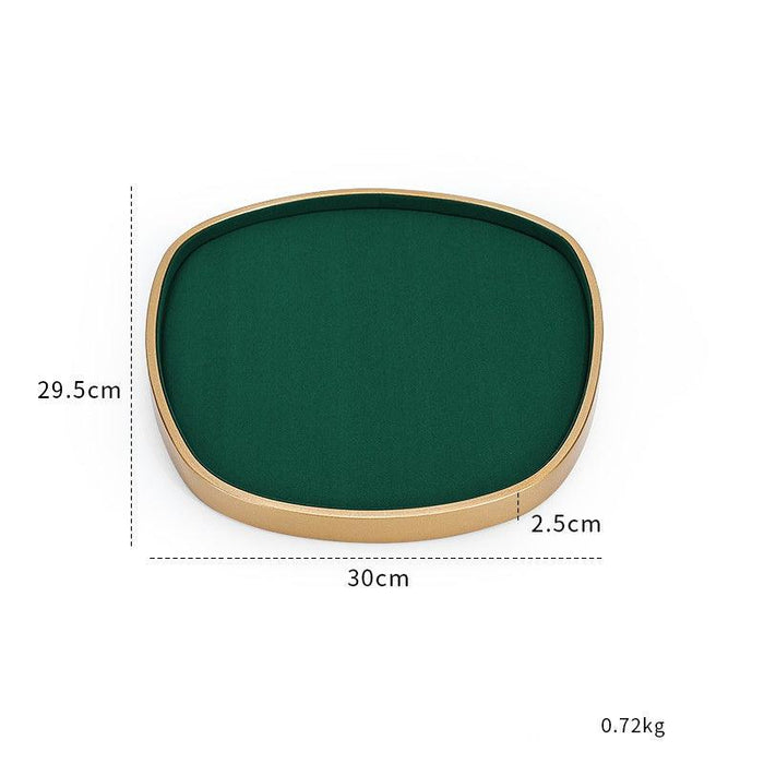Sleek Green Microfiber Display Collection