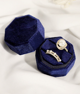 Opulent Octagons Velvet Box Collection
