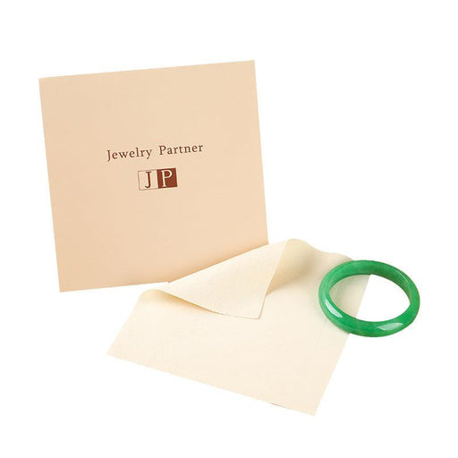 Beige Deerskin Velvet Polishing Cloths 155x155 mm (6.2"x6.2")w/ envelope - Jewelry Packaging Mall