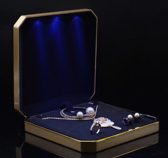 Octagonal set LED - Jewelry Packaging Mall