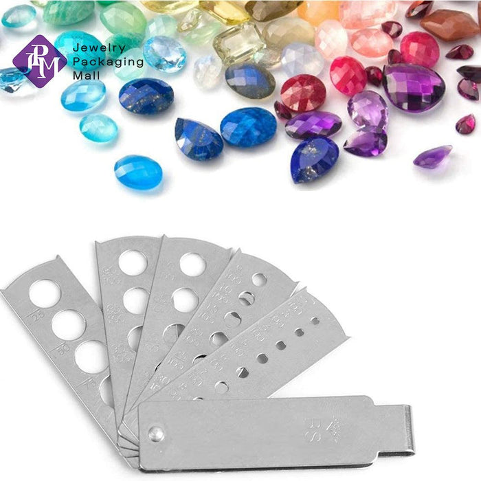 Gem Measuring Tool for Gem Stone Size Measure - Jewelry Packaging Mall
