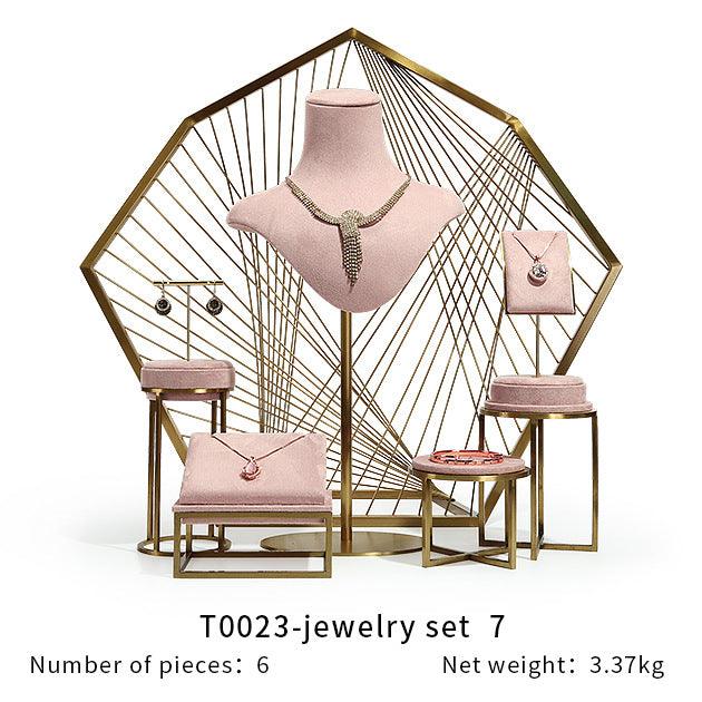 Indiatlantic Pink Diaplay Collection - Jewelry Packaging Mall