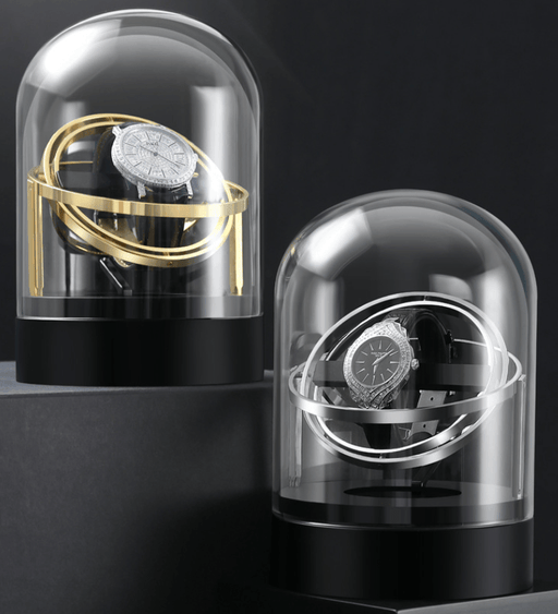 Metal Alloy Watch Winder Display - Jewelry Packaging Mall