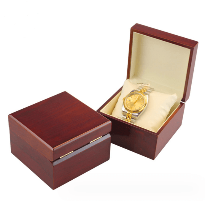 Noir Lux Lacquered Watch Box - Jewelry Packaging Mall