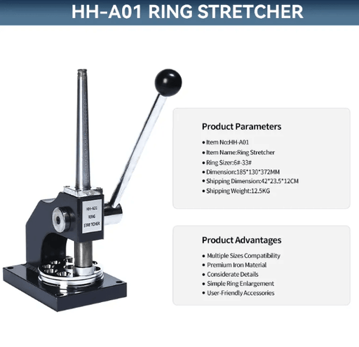 Ring Stretching and Reducing Machine,HH-A01 - Jewelry Packaging Mall