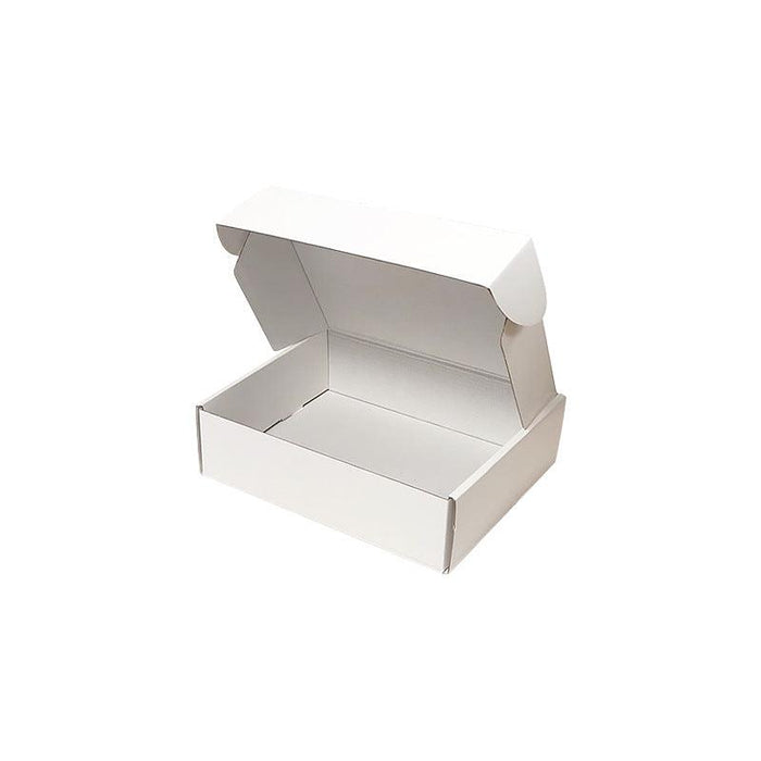 White Mailers Boxes(50 pcs Per Pack) - Jewelry Packaging Mall