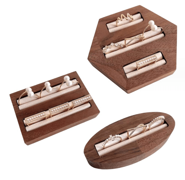 Wooden Ring Display - Jewelry Packaging Mall