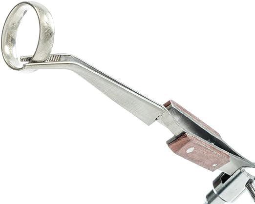 Cross Lock Soldering Tweezers with Fiber Grip - Jewelry Packaging Mall