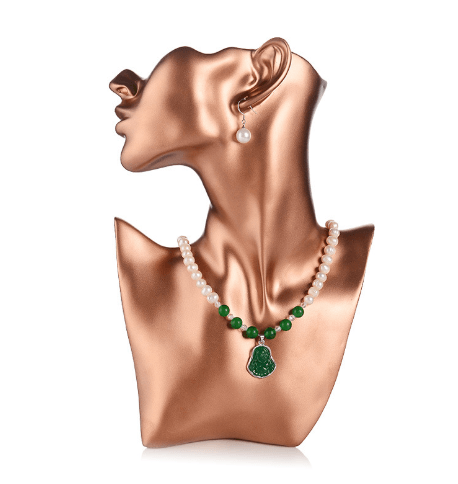 Elegant Woman Necklace Bust - Jewelry Packaging Mall