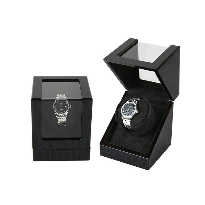 Lacquered Luxury Wood Watch Winder - Jewelry Packaging Mall