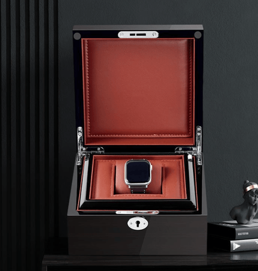 Regal Gleam Lacquer Watch Box - Jewelry Packaging Mall