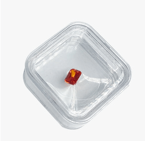 Round Corner Transparent Acrylic Gem Boxes ( 10 pcs Per Pack ) - Jewelry Packaging Mall