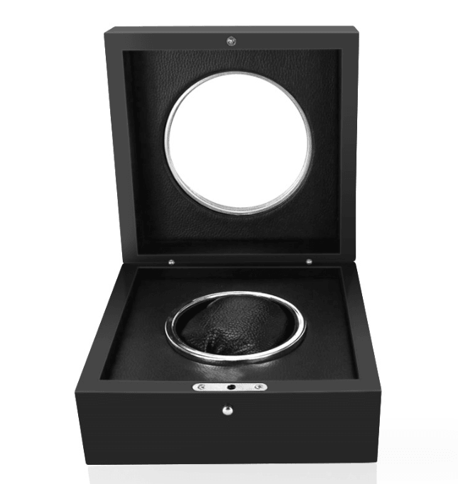 Transparent Round Window Top Watch Box - Jewelry Packaging Mall